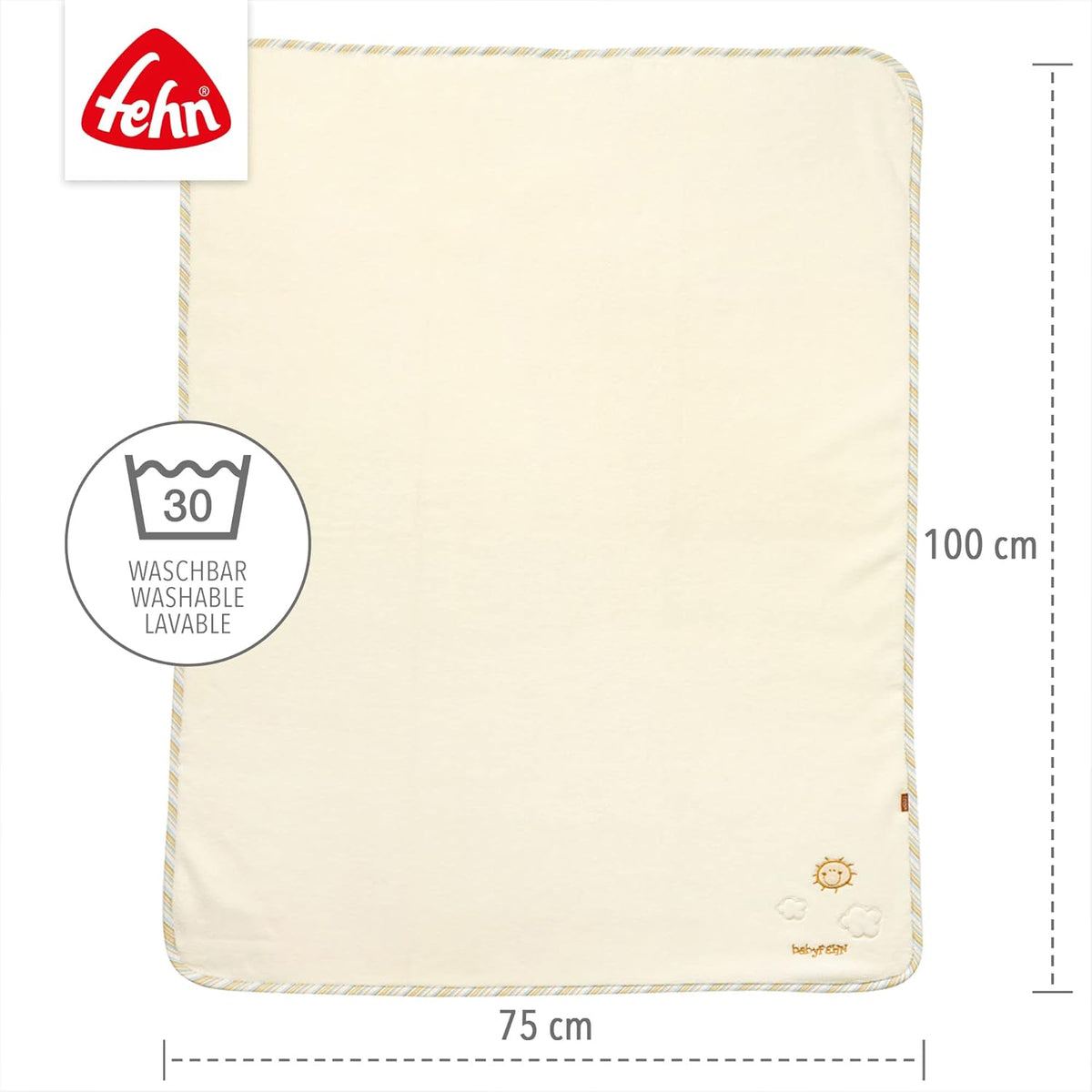 FEHN BabyLove takaró 100 x 75