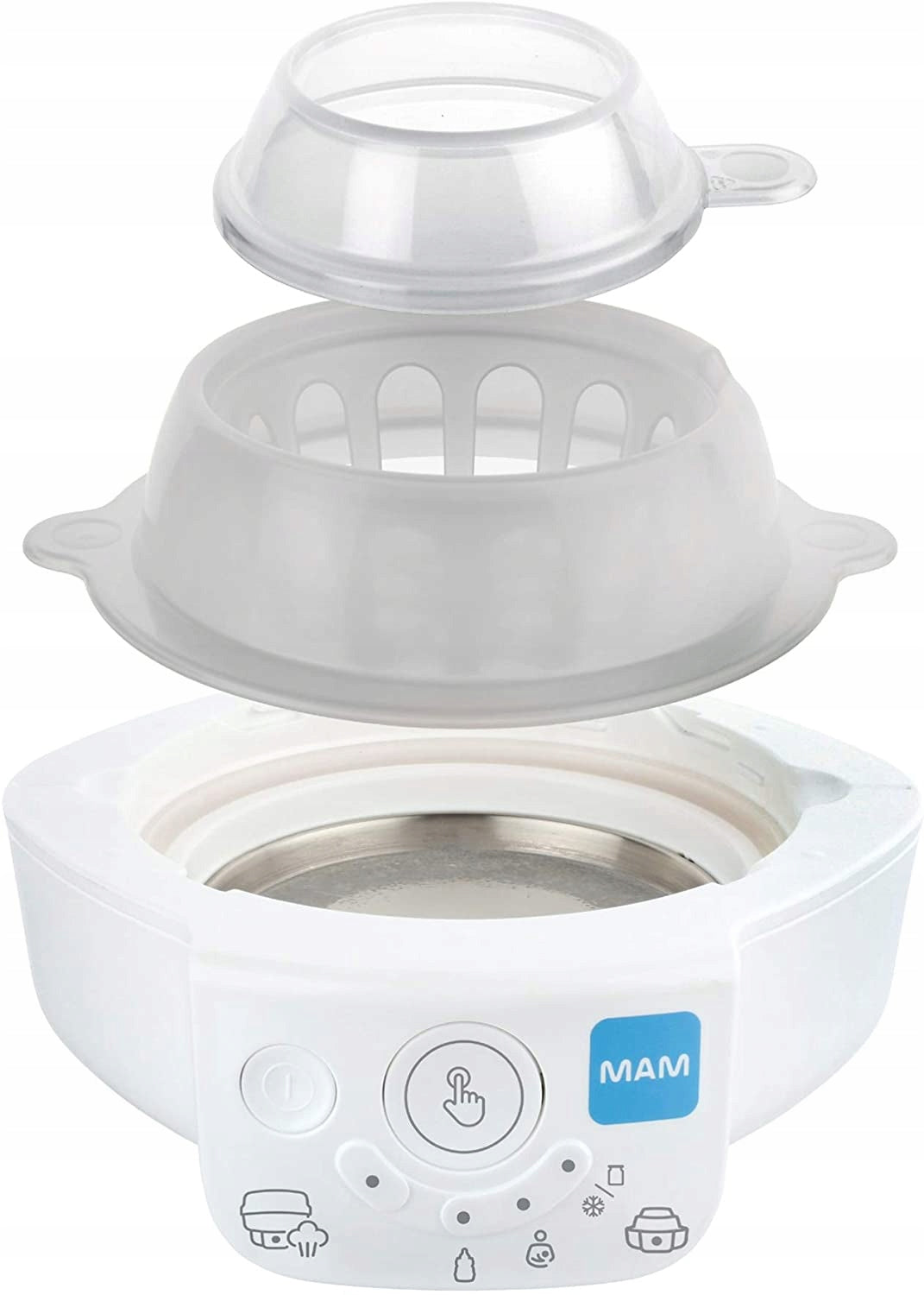 MAM sterilizáló és melegítő 6 az 1-ben + cumisüveg