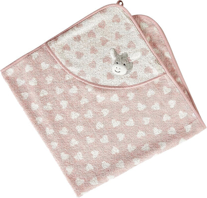 STERNTALER Burro Emmi toalla con capucha 100x100 cm para bebés