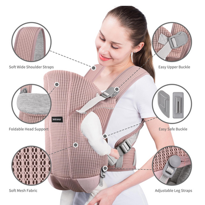 BEBAMOUR ergonomický nosič do 12kg 3v1