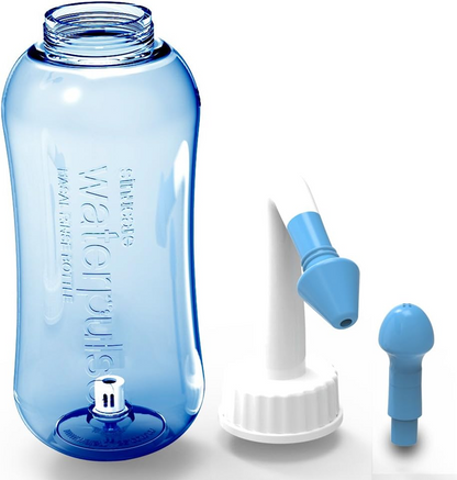 WATERPULSE Nasal 300 irygator do nosa dla dzieci i dorosłych 2 końcówki 300 ml
