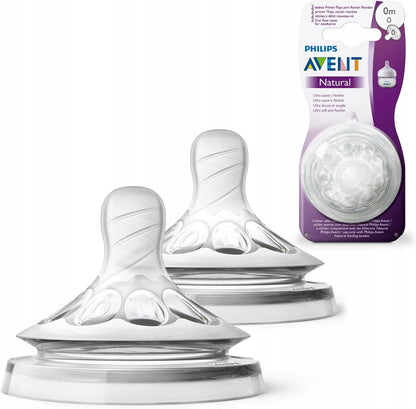PHILIPS AVENT Natural cumik cumisüvegekhez 0 hónap+ 2 db