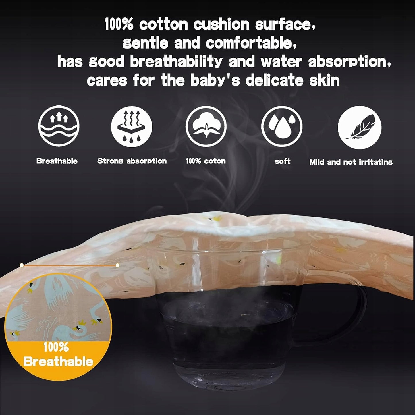 MIRACLE BABY universal stroller liner