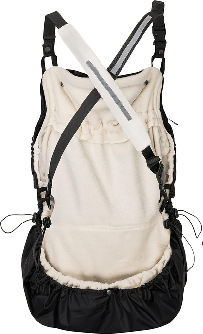 HOPPEDIZ copertura per marsupio 3 in 1 scaldacollo guanti
