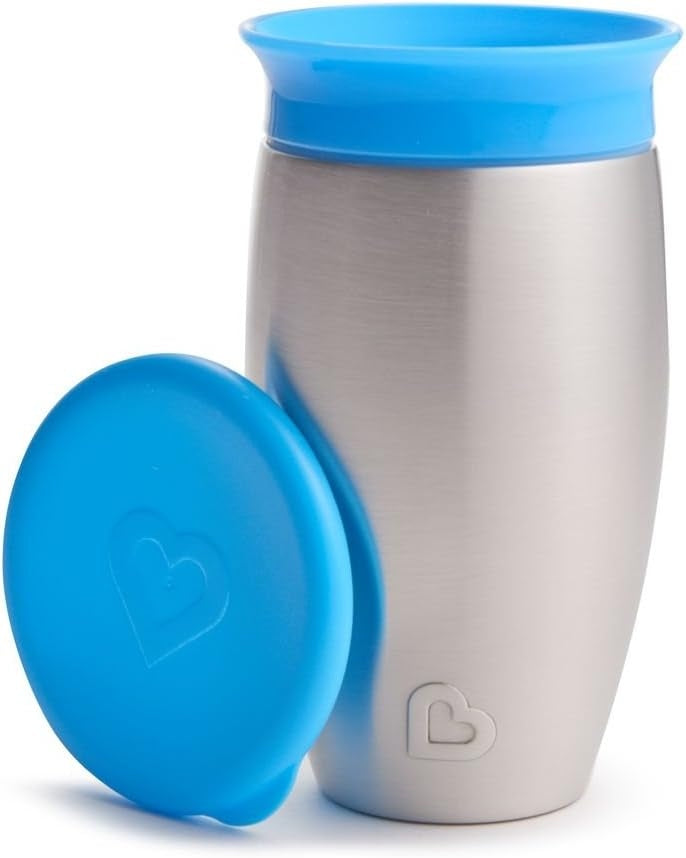 MUNCHKIN Miracle vaso 360 6m+ 296ml acero inoxidable