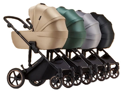 KINDERKRAFT PRIME2 PRO 3w1 wózek wielofunkcyjny do 22kg + fotelik MINK PRO – SHADOW GREY – zdjęcie 13