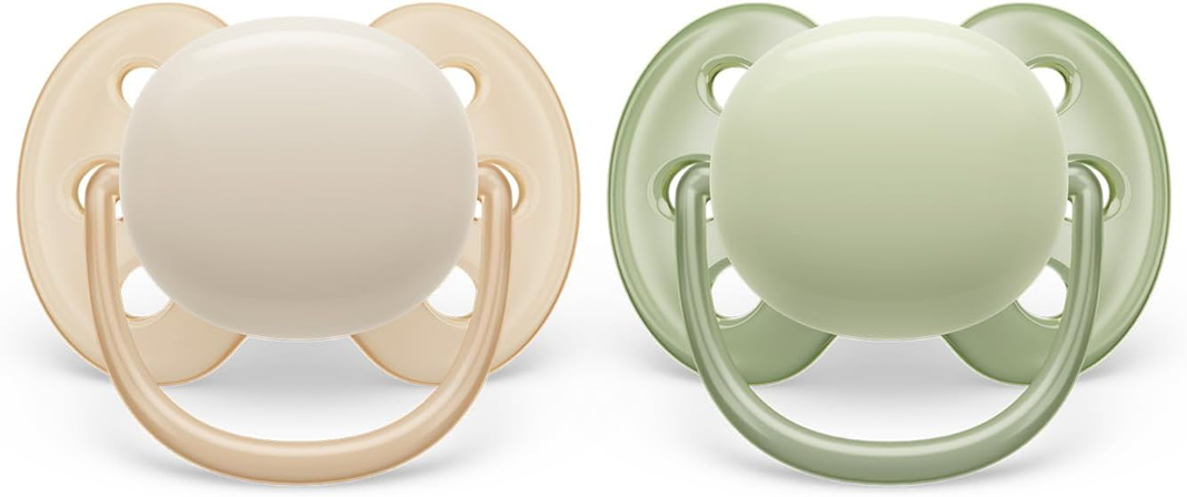 PHILIPS AVENT Ultra Soft fopspenen x 2 0-6 maanden