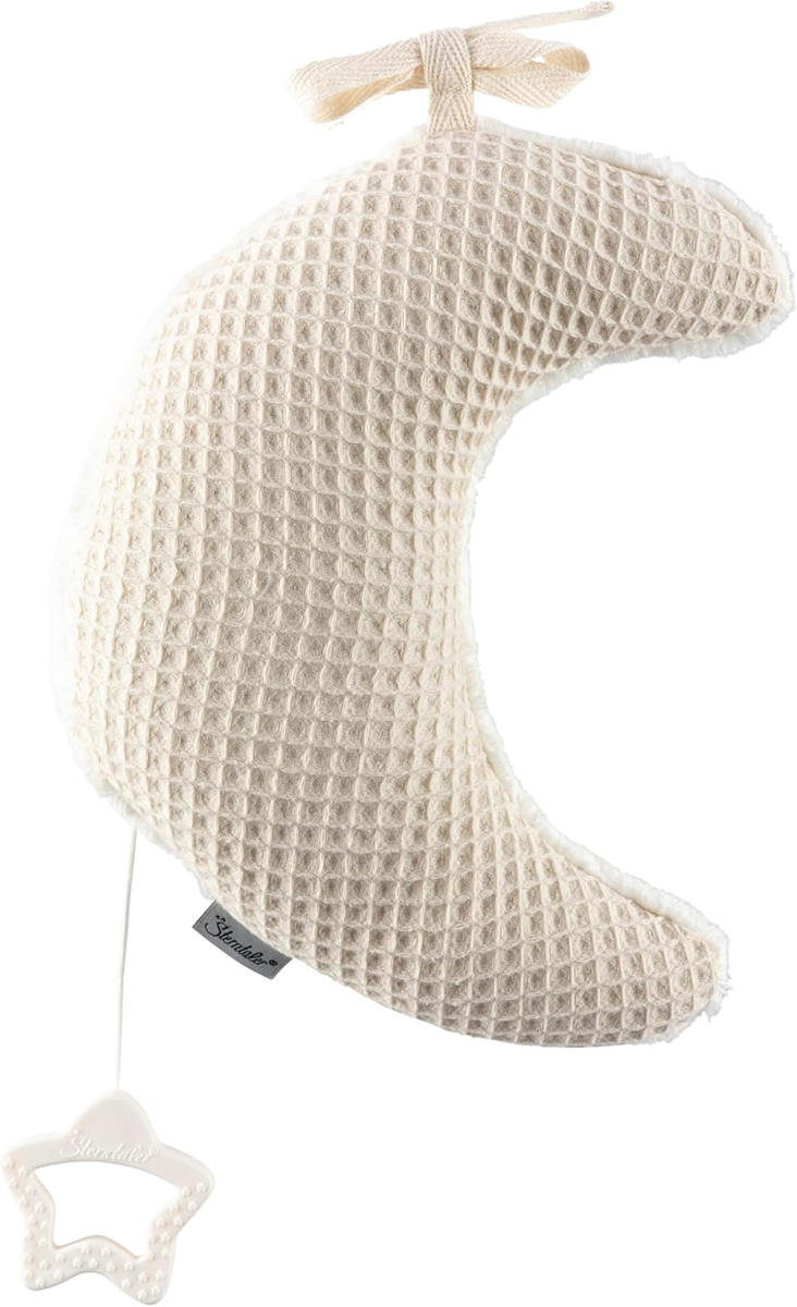 STERNTALER peluche musicale a forma di luna, 22 cm