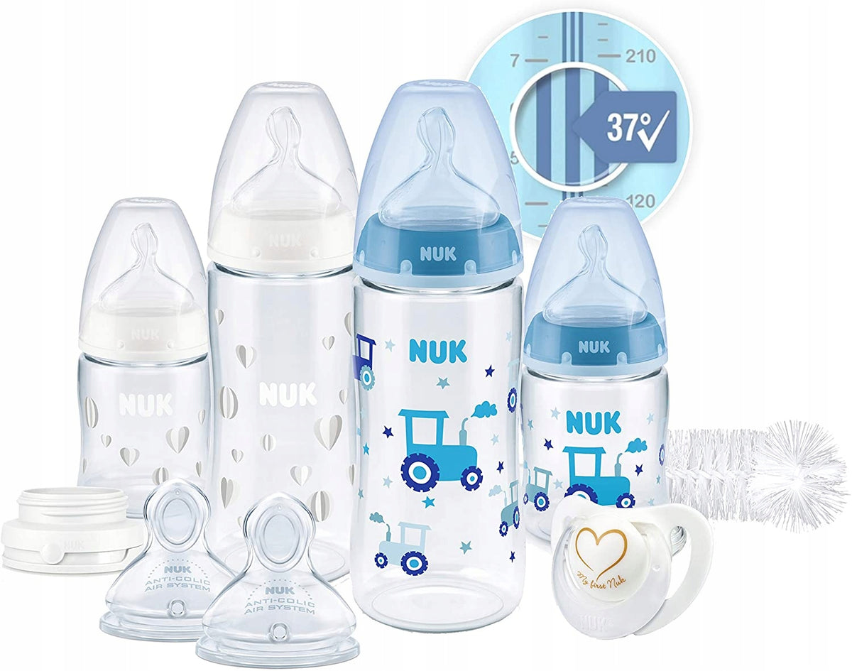 Set de început NUK Perfect Start anti-colici CONTROLUL TEMPERATURII