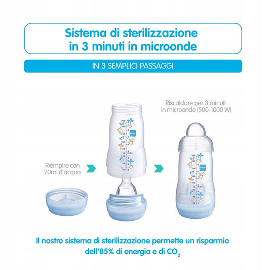 MAM Easy Start Anti-Kolik-Flasche 260 ml ab 2 Monaten – Produktfoto 2