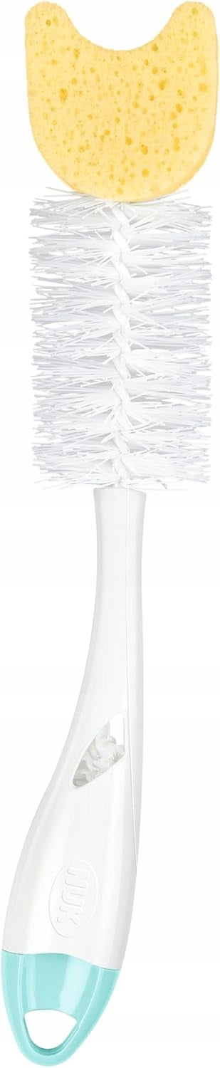 NUK 2 az 1-ben kefe cumisüvegek és cumik tisztításához, 28 cm