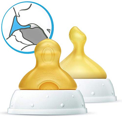 NUK First Choice Plus latex cumik L x2 sűrű táplálékhoz