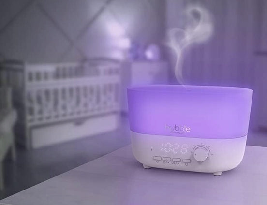 HUBBLE Mist zvlhčovač vzduchu aroma difuzér Bluetooth a aplikace