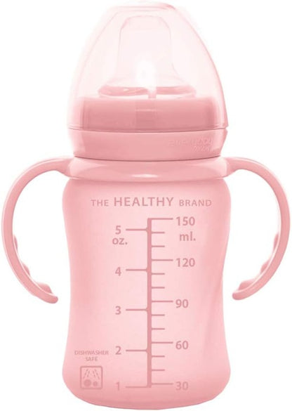 EVERYDAY BABY csepegésmentes üveg itatópohár 150 ml 6 hónapos kortól