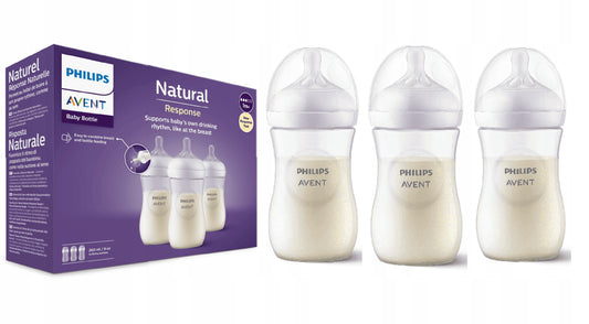 PHILIPS AVENT Natural RESPONSE Fläschchen 260 ml ab 1 Monat x3 – Produktbild 2