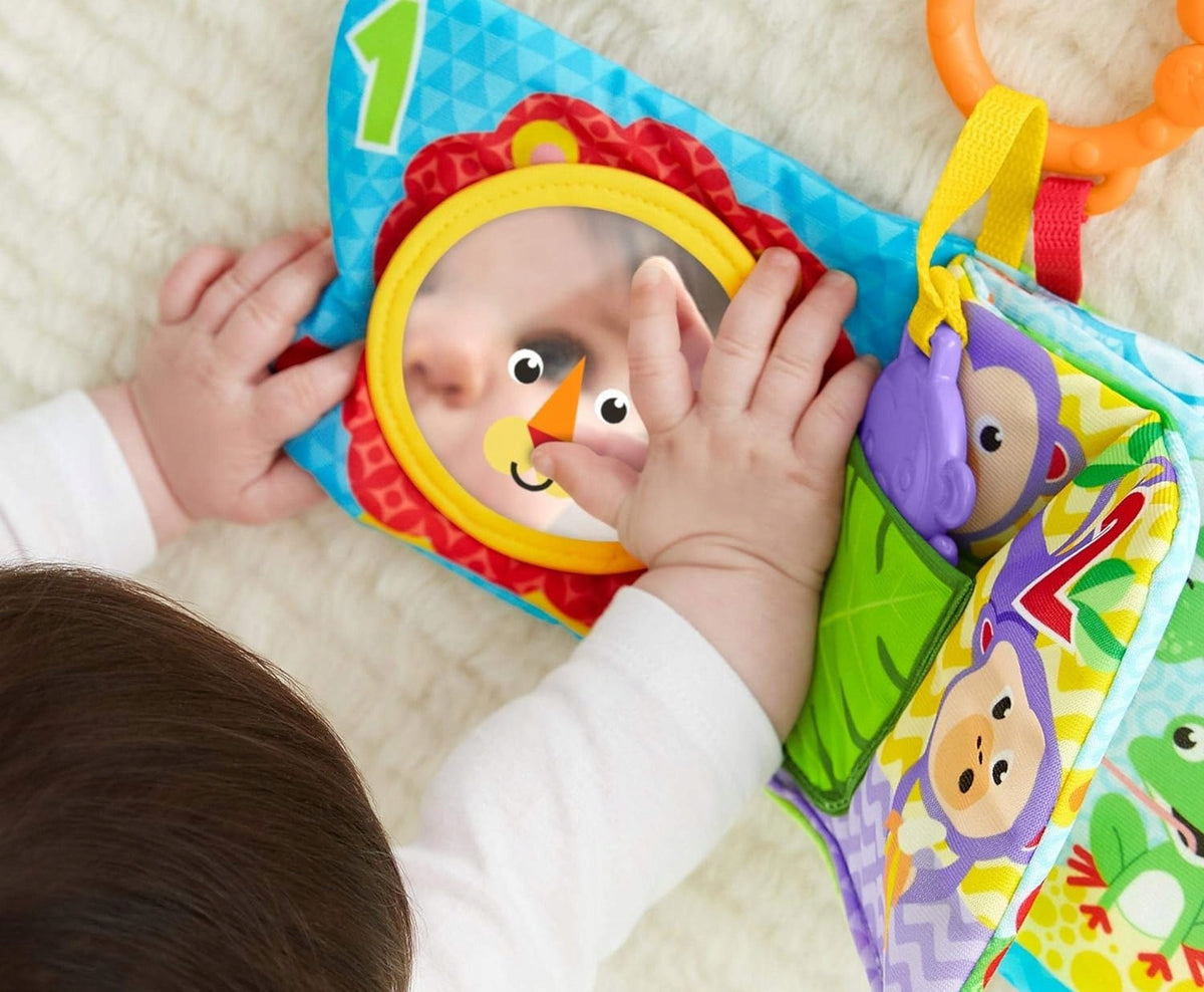 FISHER-PRICE FGJ40 sensorisch activiteitenboekje HANGSPEELTJE