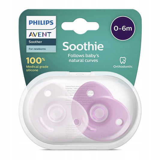 PHILIPS AVENT Soothie smoczki x 2 0-6msc