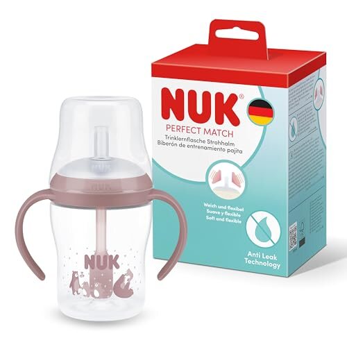 NUK Perfect Match gobelet d’apprentissage 150 ml à partir de 8 mois rose