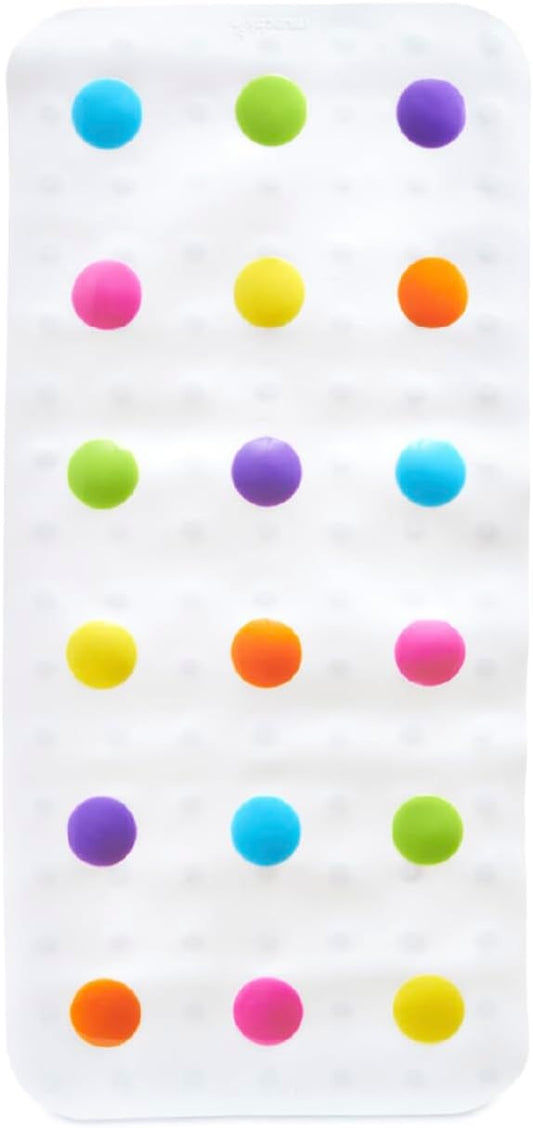 MUNCHKIN Dots rubber non-slip bath mat 36 x 77 cm