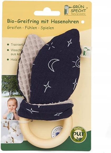 GRUNSPECHT pamut-fa rágóka, 16 cm