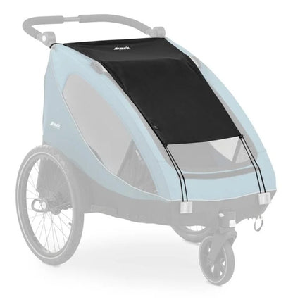 HAUCK tenda parasole a vela per rimorchio bici DRYK DUO