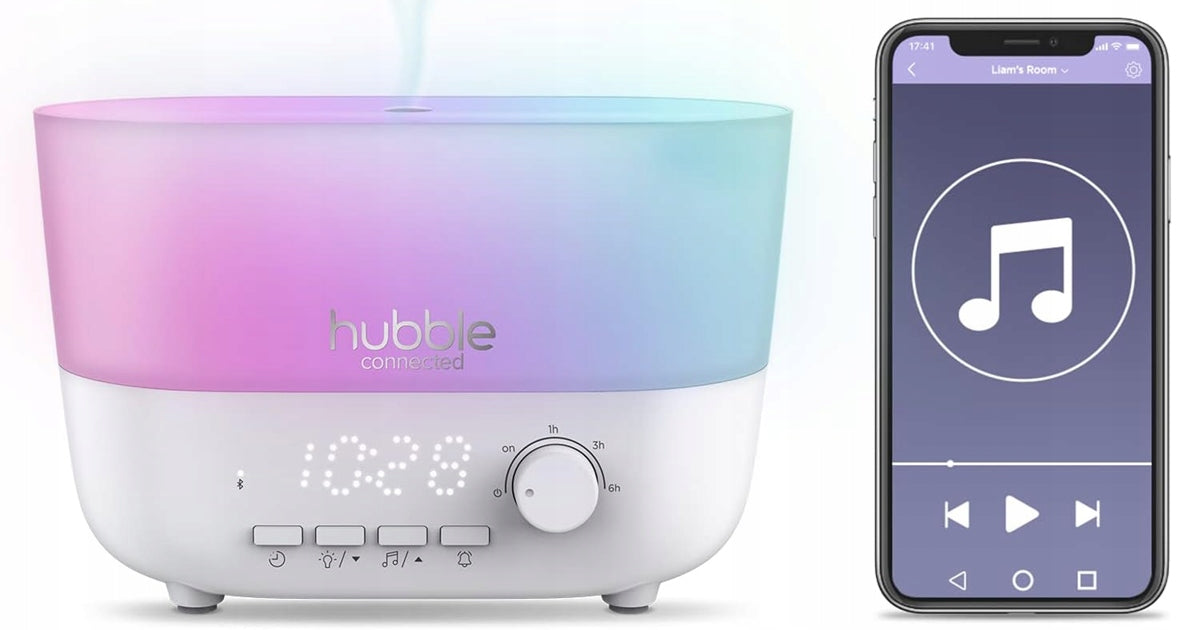 HUBBLE Mist párásító, illatdiffúzor, Bluetooth és alkalmazás
