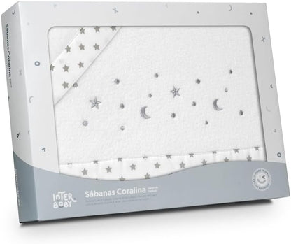 INTERBABY ágyneműgarnitúra kiságyhoz 60x120 cm Coralina