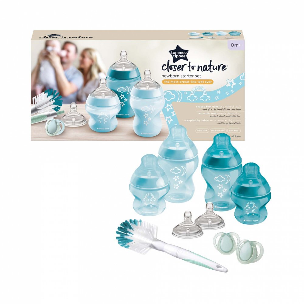Set de început biberoane ANTI-COLIC closer to nature TOMMEE TIPPEE