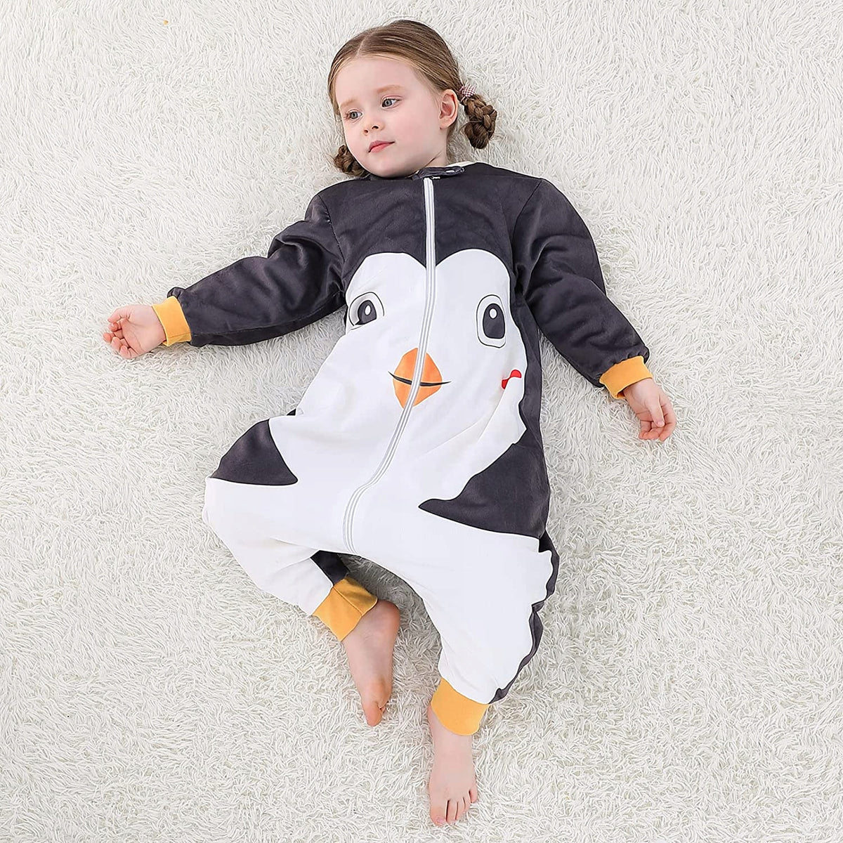 MICHLEY Schlafsack 5-6 Jahre PINGUIN