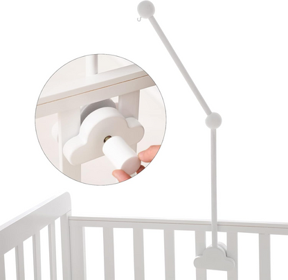 GIFT OF NATURE support en bois pour mobile de lit bébé