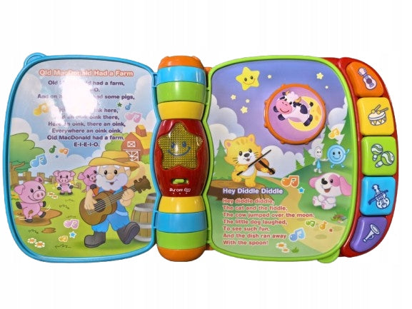 VTECH Rhymes Book ηλεκτρονικό εκπαιδευτικό βιβλίο ΑΓΓΛΙΚΑ