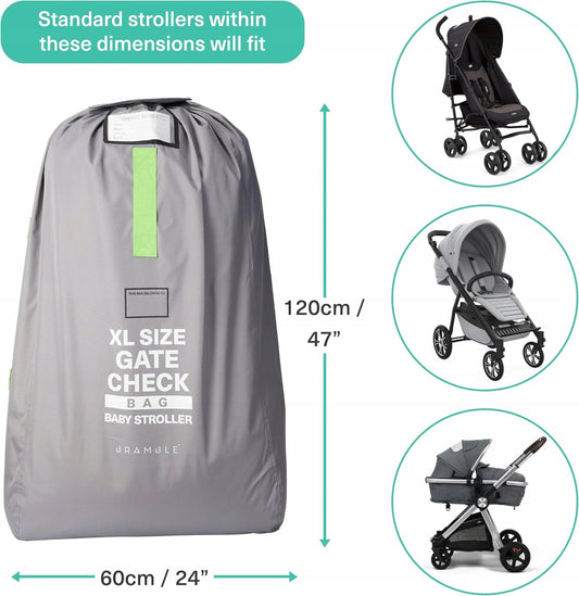 BRAMBLE geantă de transport pentru avion pentru cărucior 120x58cm