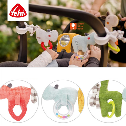 FEHN lánc, babakocsihoz, kiságyhoz, autósüléshez, LOOPY & LOTTA, 55 cm
