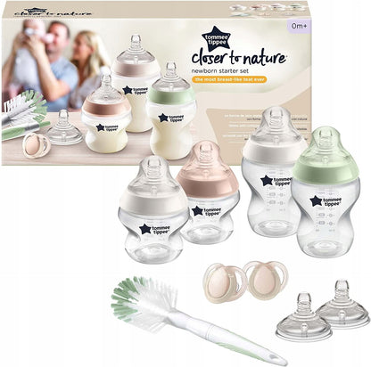 TOMMEE TIPPEE kezdő szett cumisüvegek, cumik 9 db