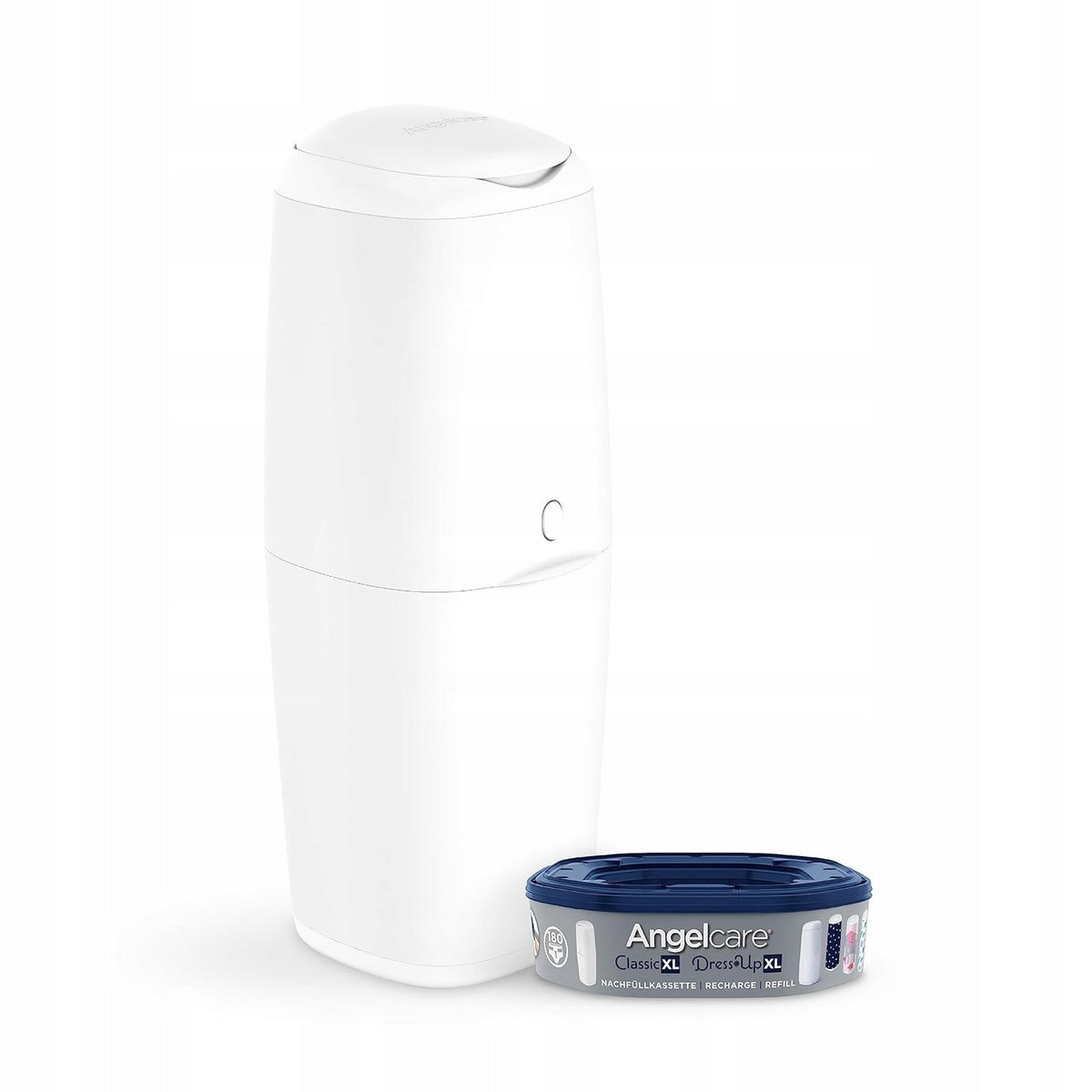 ANGELCARE Classic XL luieremmer voor gebruikte luiers + Dress Up navulling