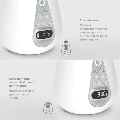 NUVITA digital bottle warmer, sterilizer, defroster