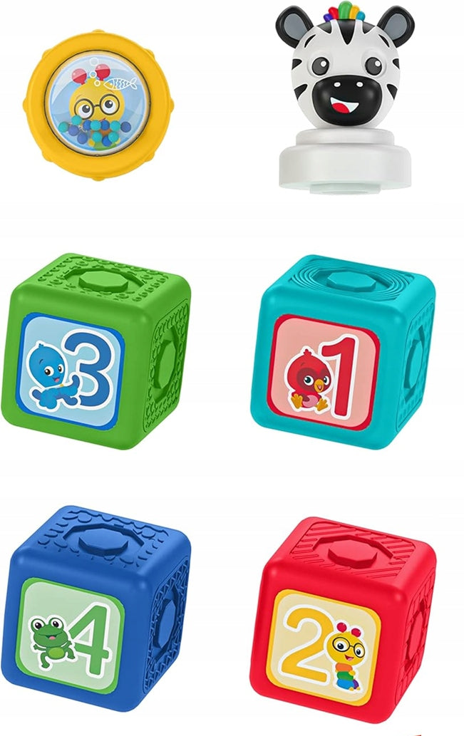 BABY EINSTEIN Connectables Add & Stack blocchi magnetici 6 pezzi
