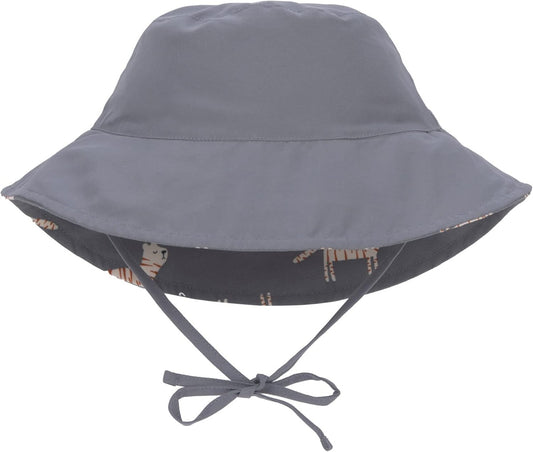 LASSIG Tigris kétoldalas bucket sapka 43–45 cm 3–6 hó UV 80