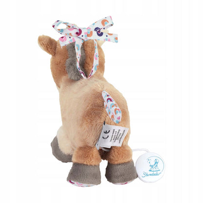 STERNTALER Pony Pauline ponei de pluș cu cutie muzicală mărimea S