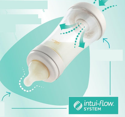 CHICCO Perfect 5 antikolikos cumisüveg 150 ml, 1-es fokozatú lassú áramlású cumi, 0+ hónapos kortól
