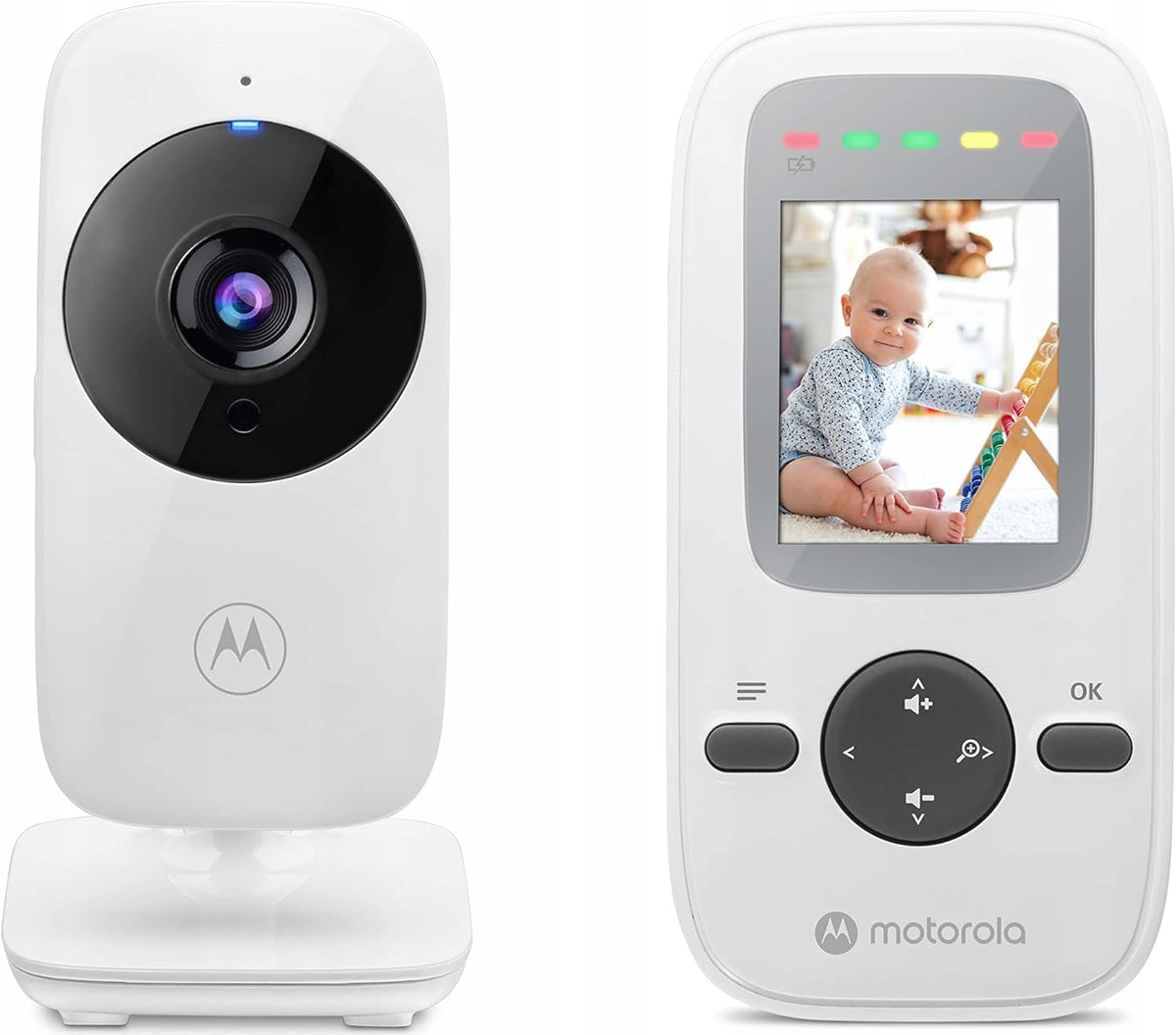 MOTOROLA VM481 digital electronic baby monitor 2"