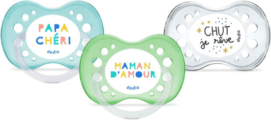 DODIE succhietto calmante anatomico 18 mesi+ x3