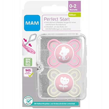 MAM Perfect START fopspeen x2 0-2msc+ doos