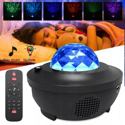 VOKSUN LED Bluetooth csillagvetítő + távirányító