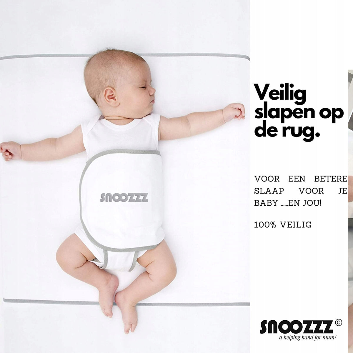 SNOOZZZ polohovač spánku podpora při refluxu