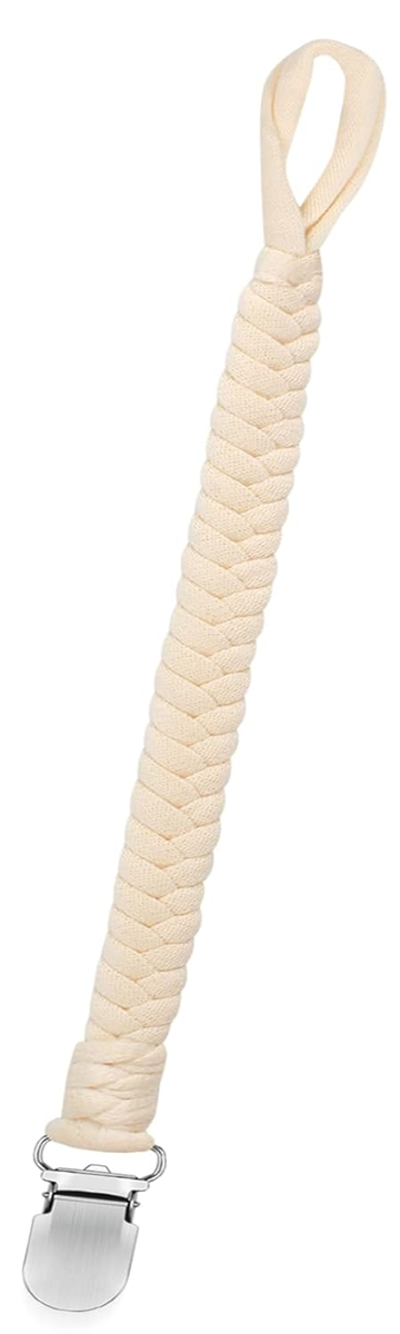 ANNHAO pamut cumilánc csattal 22 cm BÉZS