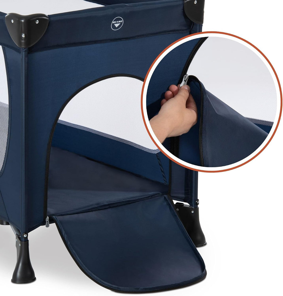 Hauck Dream N Play Plus utazóágy 120x60 15 kg-ig