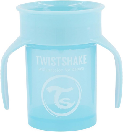 TWISTSHAKE hrnek nekapající 360 stupňů 230 ml 6 m+