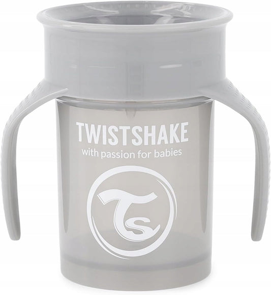 TWISTSHAKE hrnek nekapající 360 stupňů 230 ml 6 m+