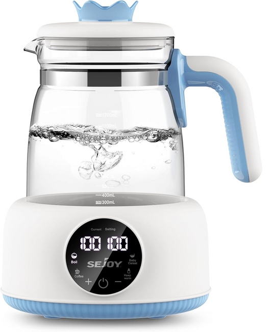 SEJOY TN1815 glazen waterkoker 1,2 liter
